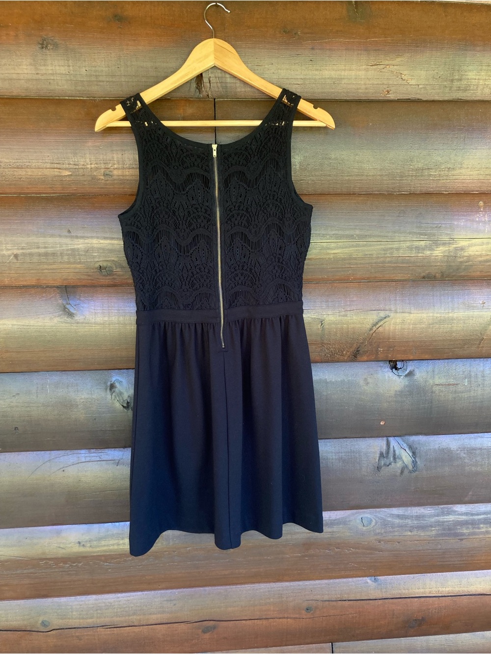 Lilly Pulitzer | Black Lace Mini Dress - Picture 7 of 8